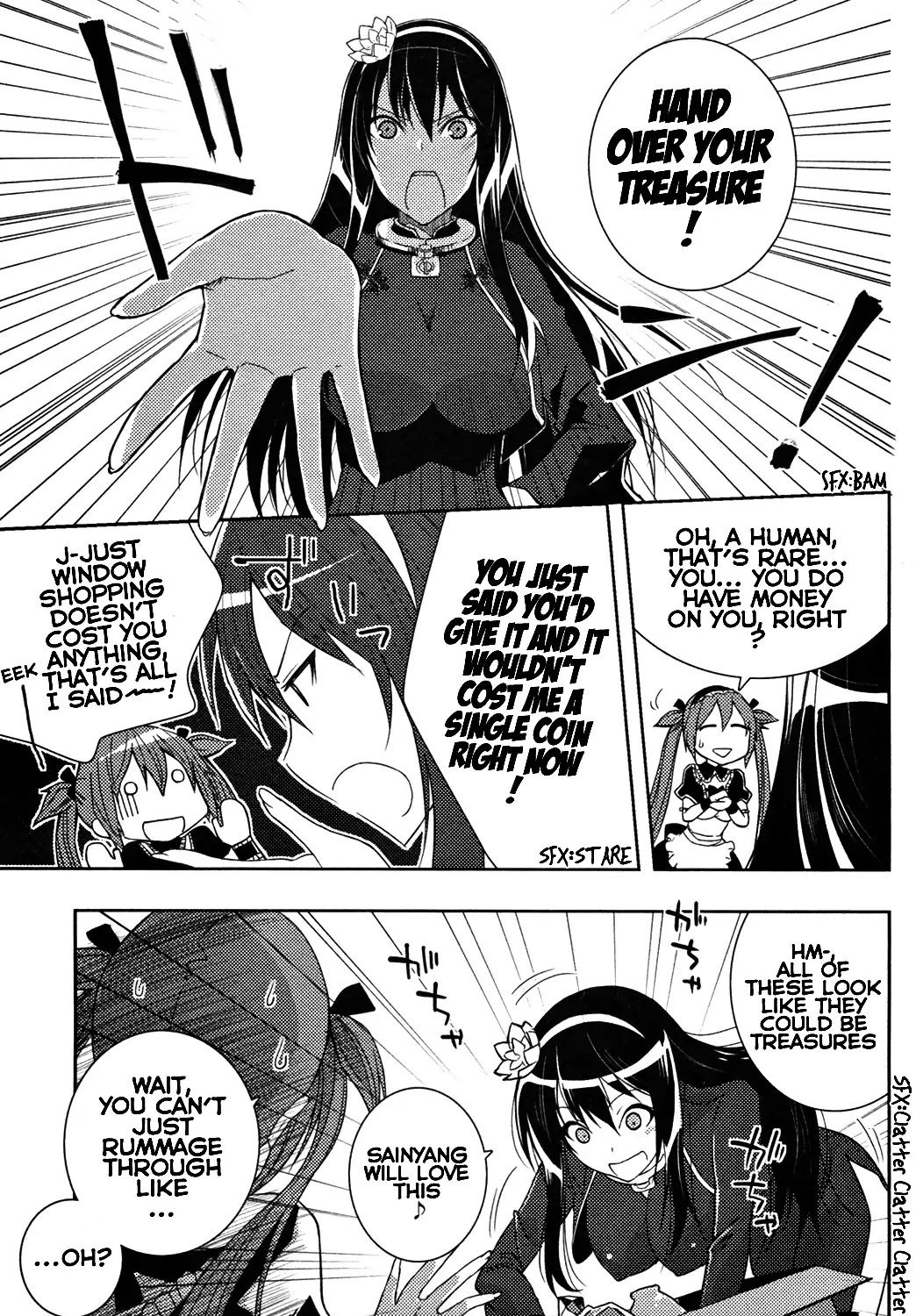 Queen's Blade Rebellion: Zero Chapter 12 page 27 - Chapter 12: Chapter Of Red And White: At The Evil Spirits' Night Market