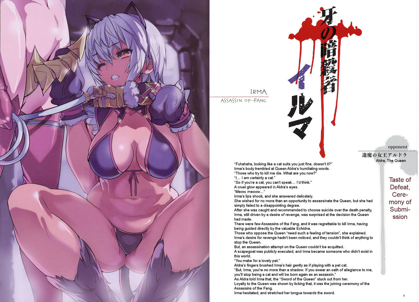 Queen's Blade - Vanquished Queens (Artbook) Chapter 2 page 5 - Chapter 2