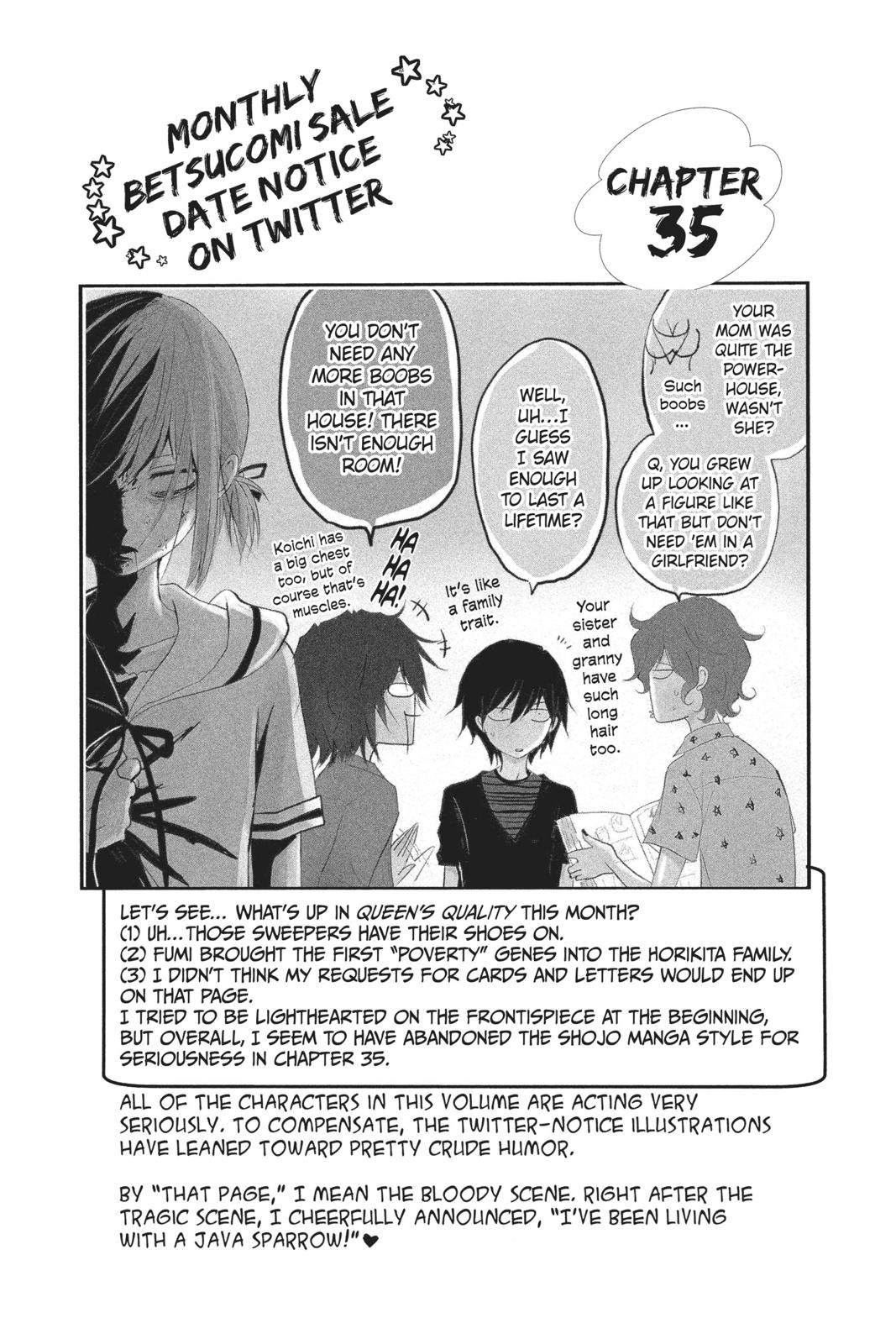 Queen's Quality Chapter 35 page 1 - Chapter 35