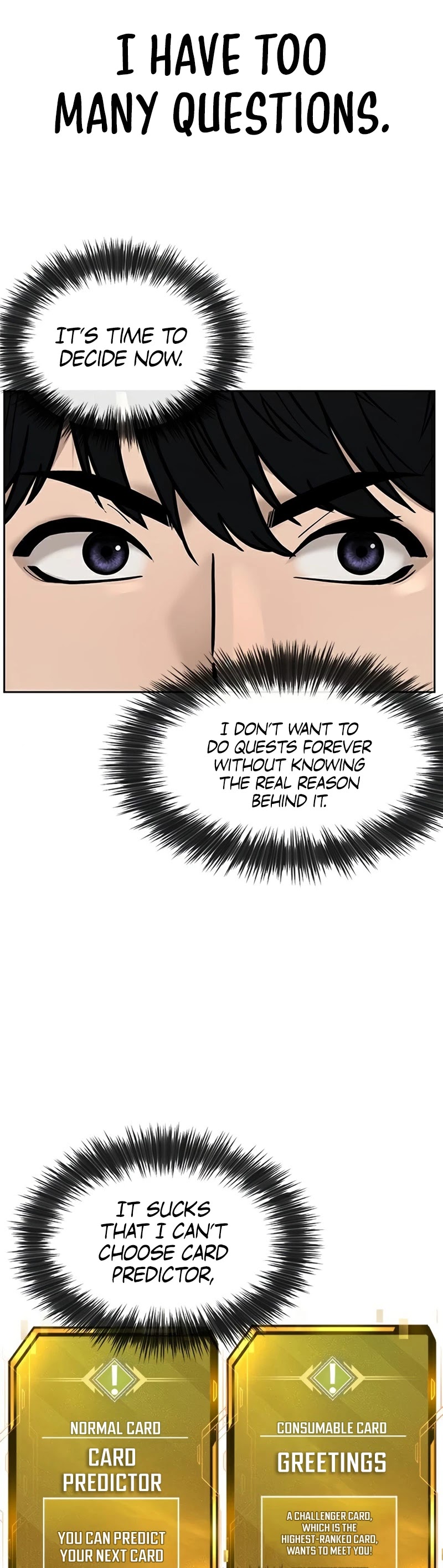 Quest Supremacy Chapter 18 page 48 - Chapter 18: Challenger Card?!