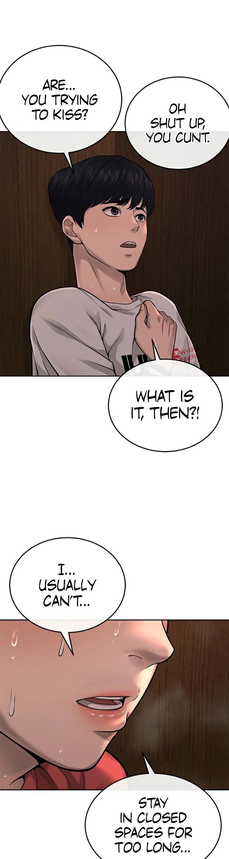 Quest Supremacy Chapter 27 page 14 - Chapter 27: Are you... Trying to kiss?