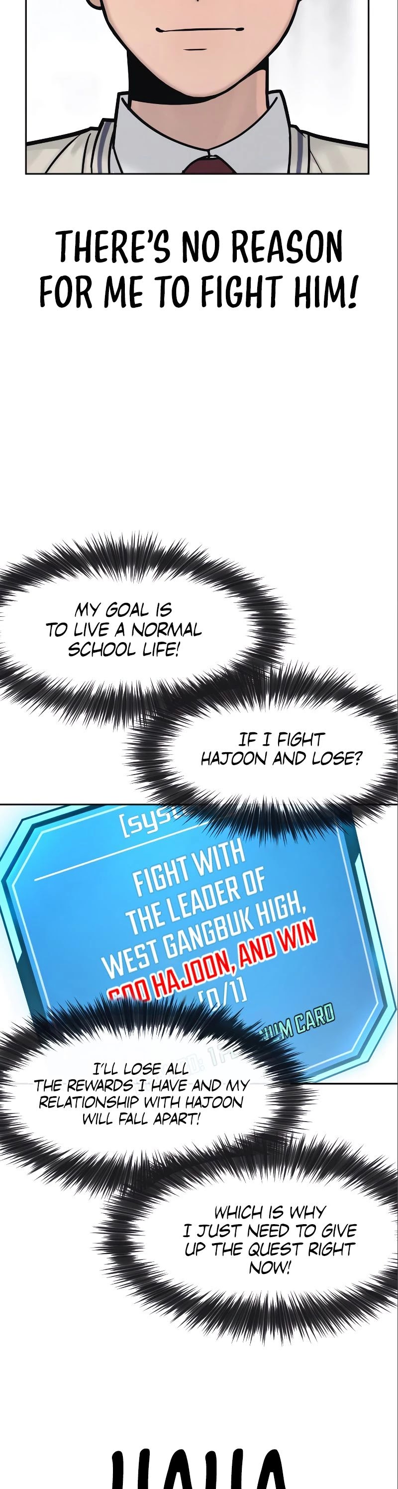Quest Supremacy Chapter 6 page 14 - Chapter 6: You can't figure out the vibe, can you...