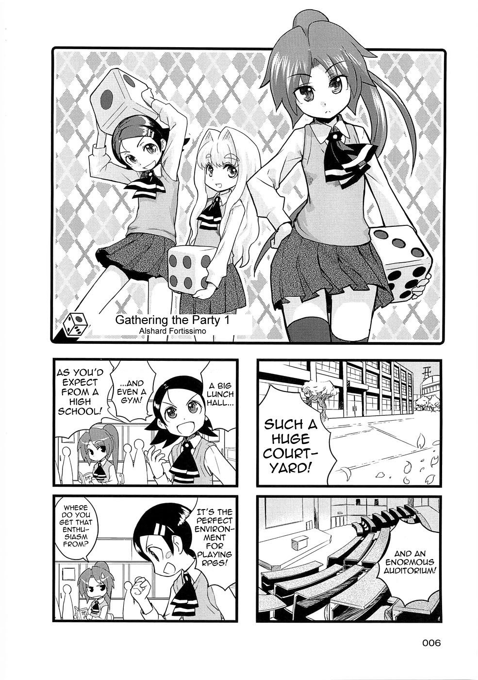 Quick Start!! Chapter 1.2 page 9 - Chapter 1 v2 : Gathering the Party 1: Alshard Fortissimo