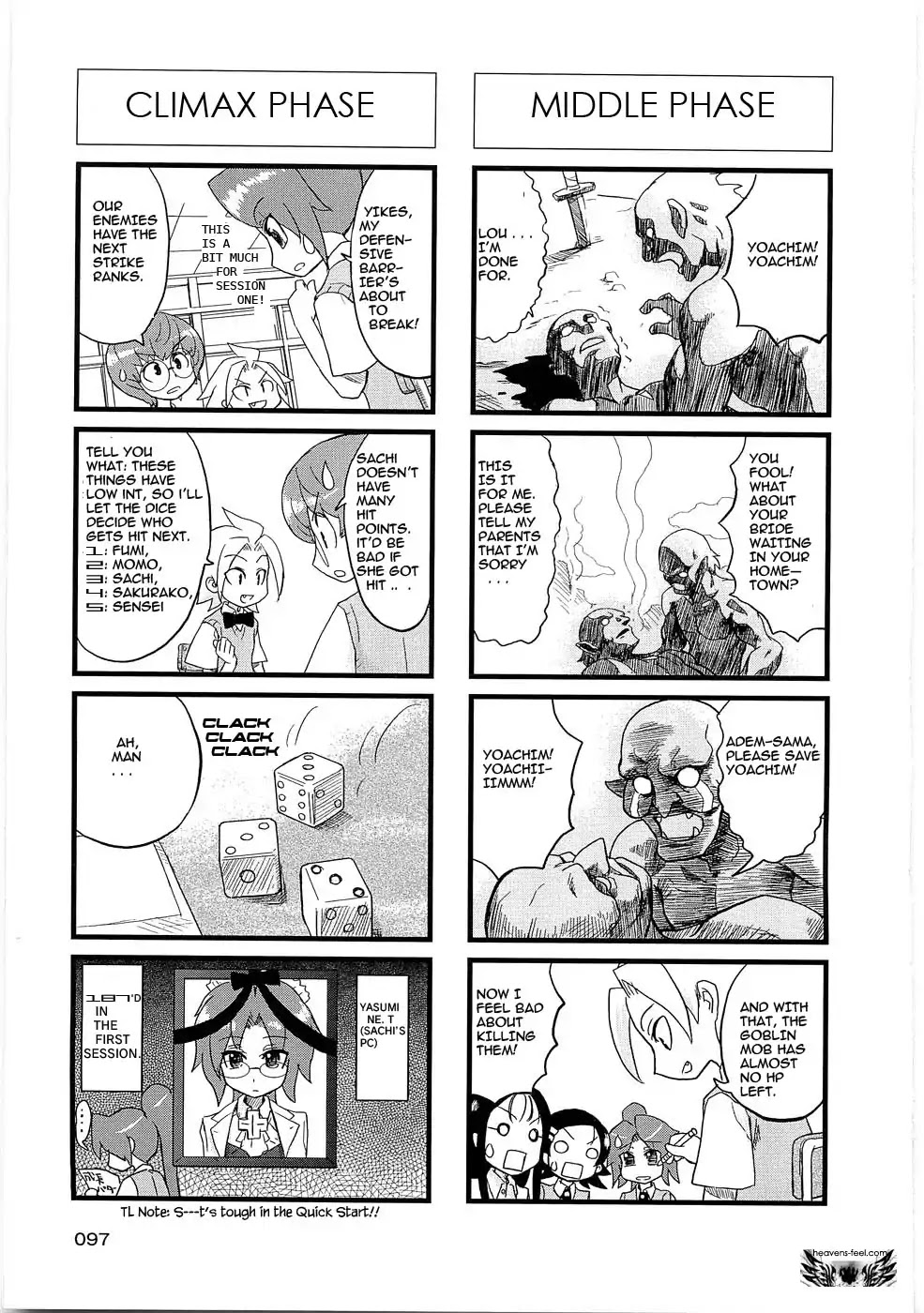 Quick Start!! Chapter 19 page 4 - Chapter 19: Let's Run a Campaign 2: Alshard Fortissimo