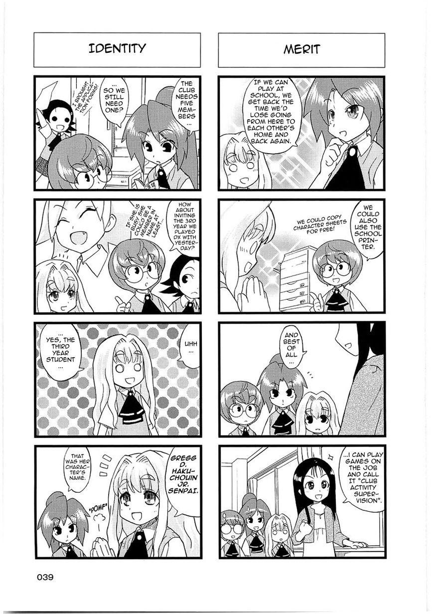 Quick Start!! Chapter 8 page 2 - Chapter 8 : Founding of the Tabletop RPG Club