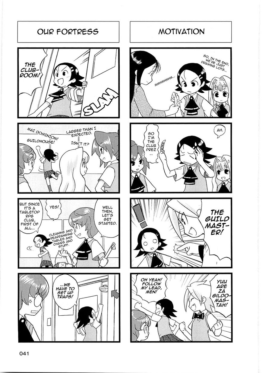 Quick Start!! Chapter 8 page 4 - Chapter 8 : Founding of the Tabletop RPG Club