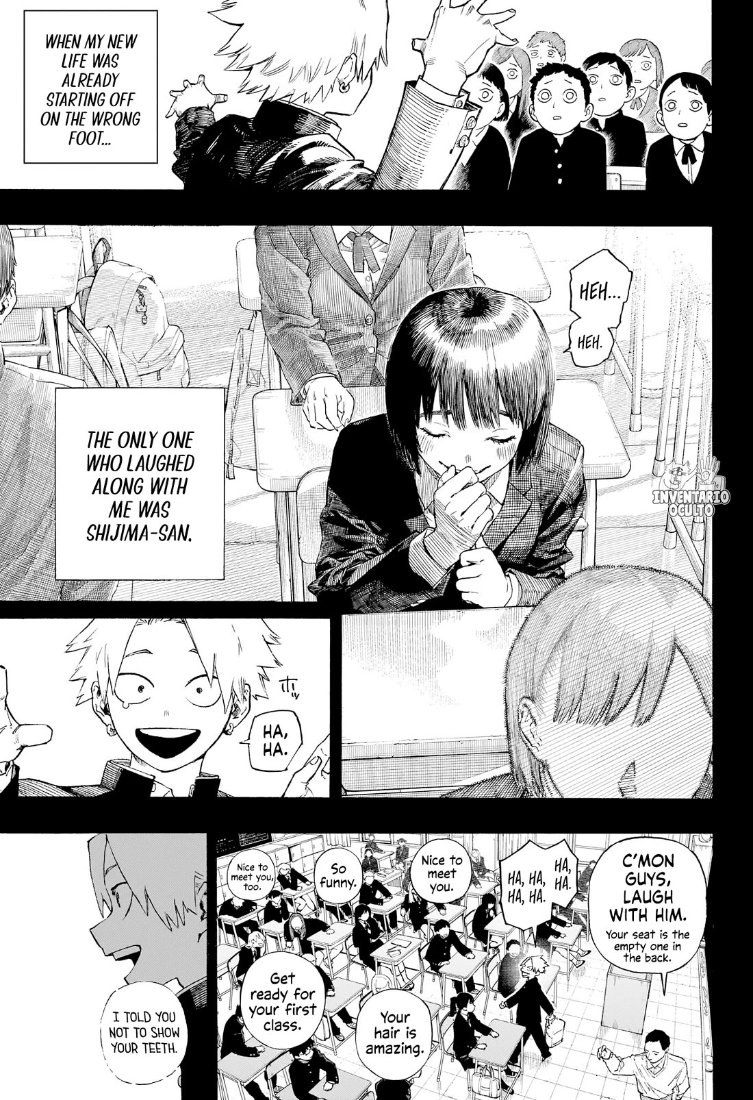Quit Laughing, Shijima Chapter 0 page 16 - Chapter 0