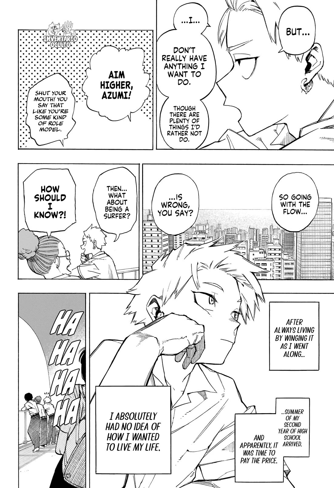 Quit Laughing, Shijima Chapter 0 page 5 - Chapter 0