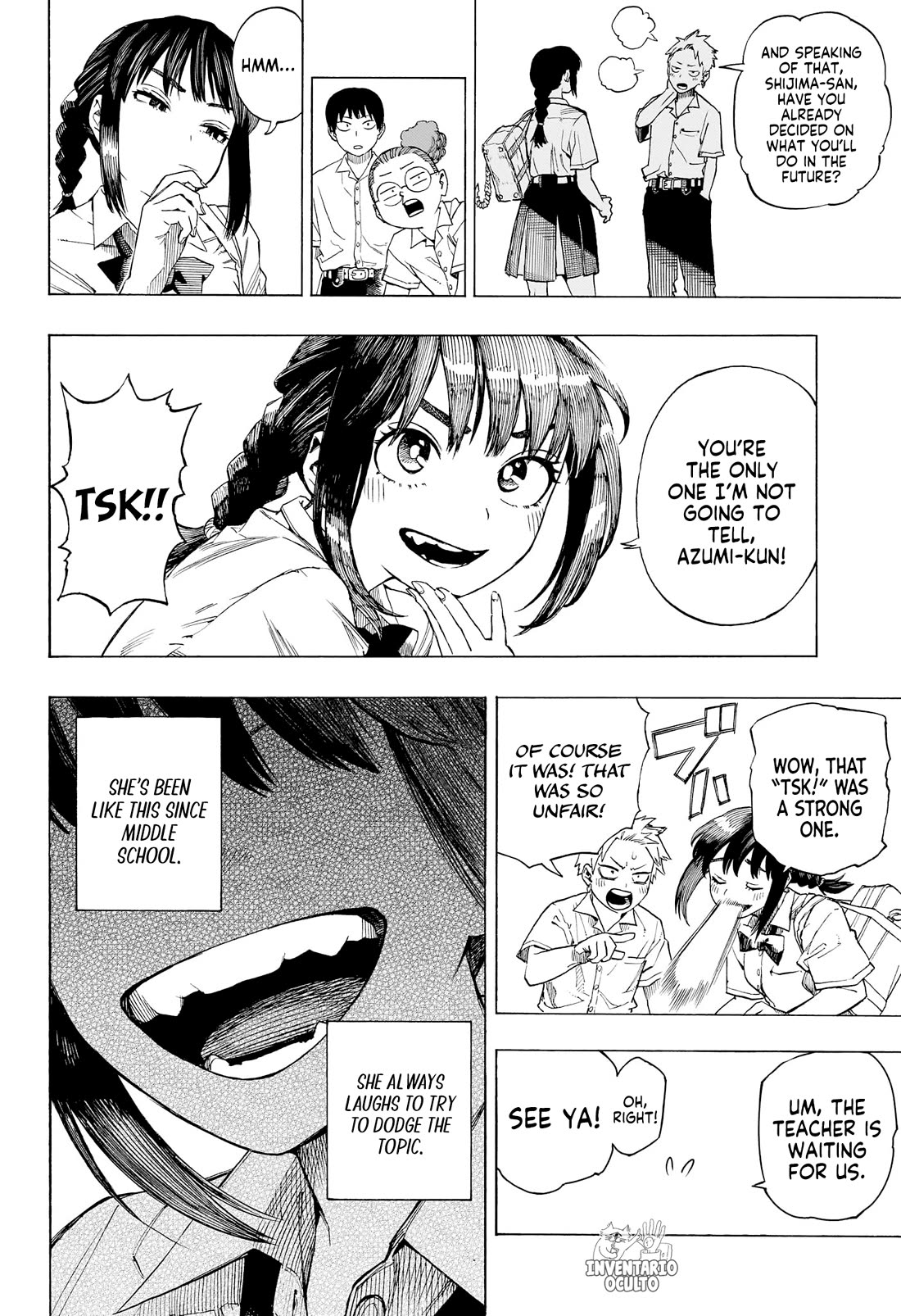 Quit Laughing, Shijima Chapter 0 page 9 - Chapter 0