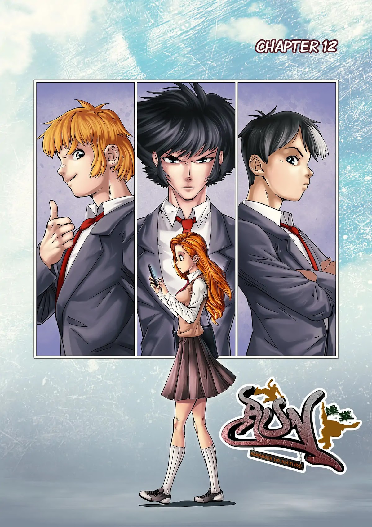 R.u.N. Chapter 12 page 1 - Chapter 12: The 4th Person Finally Shows Up!