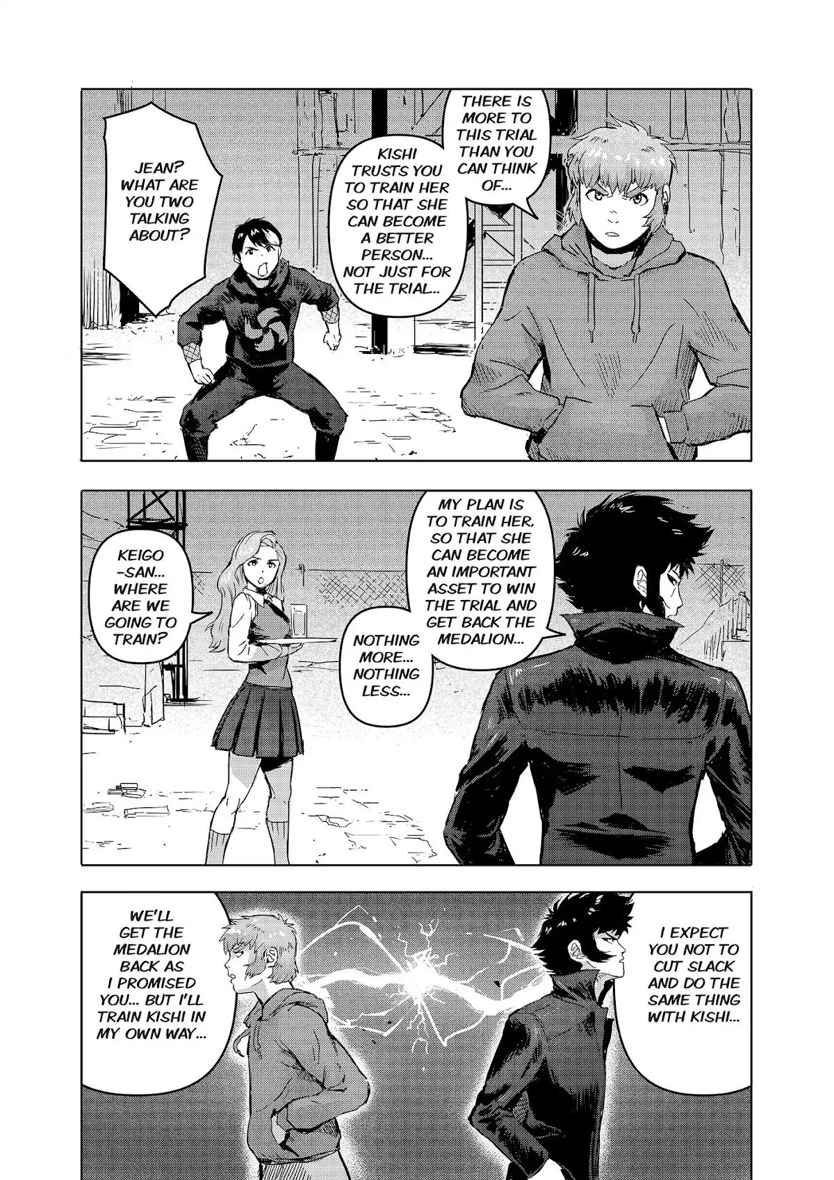 R.u.N. Chapter 12 page 17 - Chapter 12: The 4th Person Finally Shows Up!