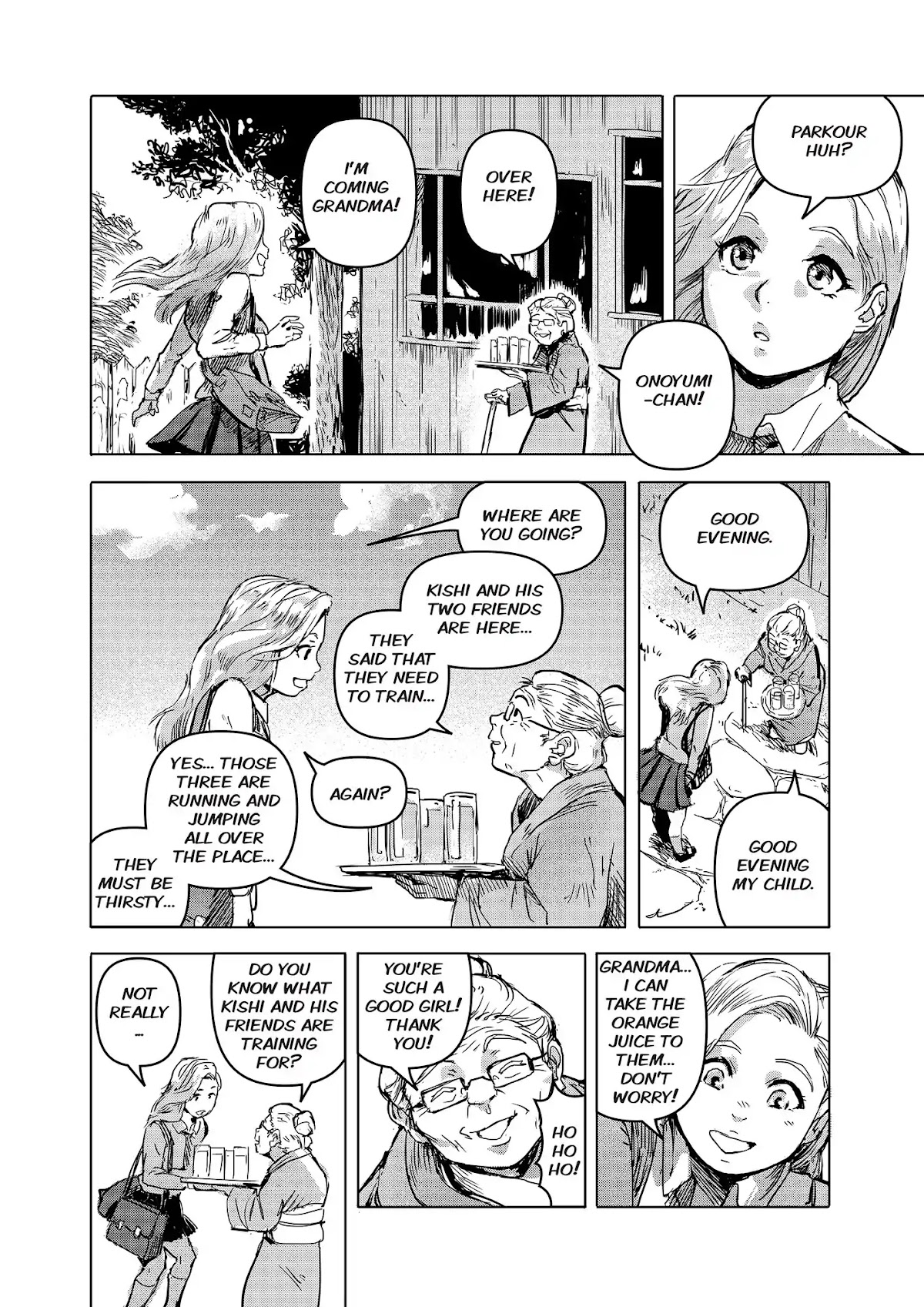 R.u.N. Chapter 12 page 5 - Chapter 12: The 4th Person Finally Shows Up!