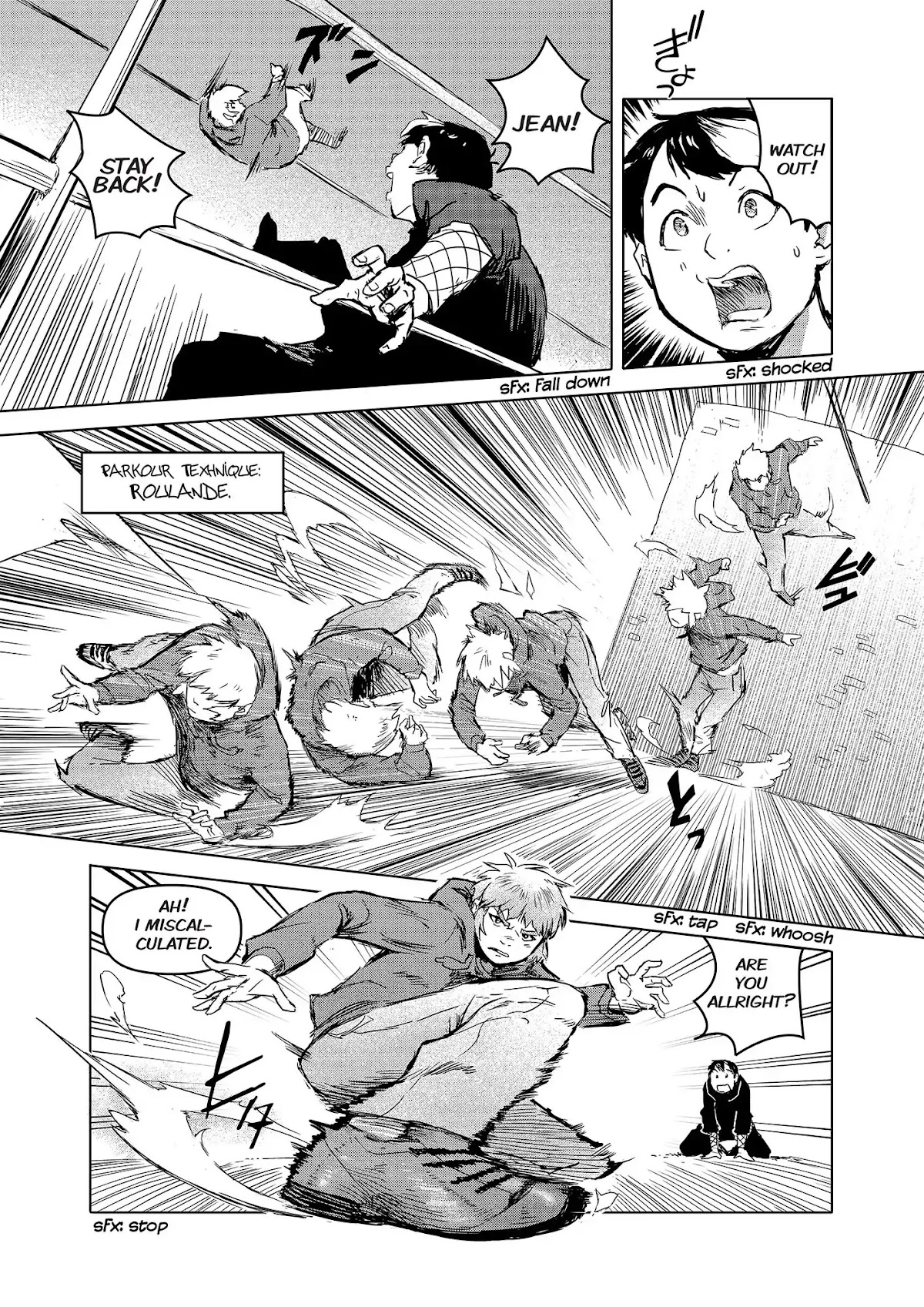 R.u.N. Chapter 12 page 8 - Chapter 12: The 4th Person Finally Shows Up!