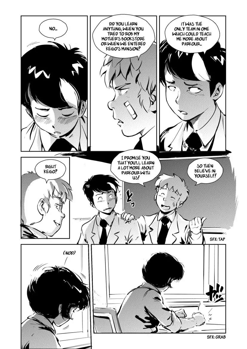 R.u.N. Chapter 8 page 12 - Chapter 8: Origami Traceur.