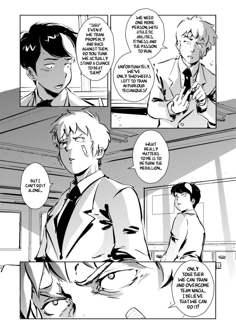 R.u.N. Chapter 8 page 13 - Chapter 8: Origami Traceur.
