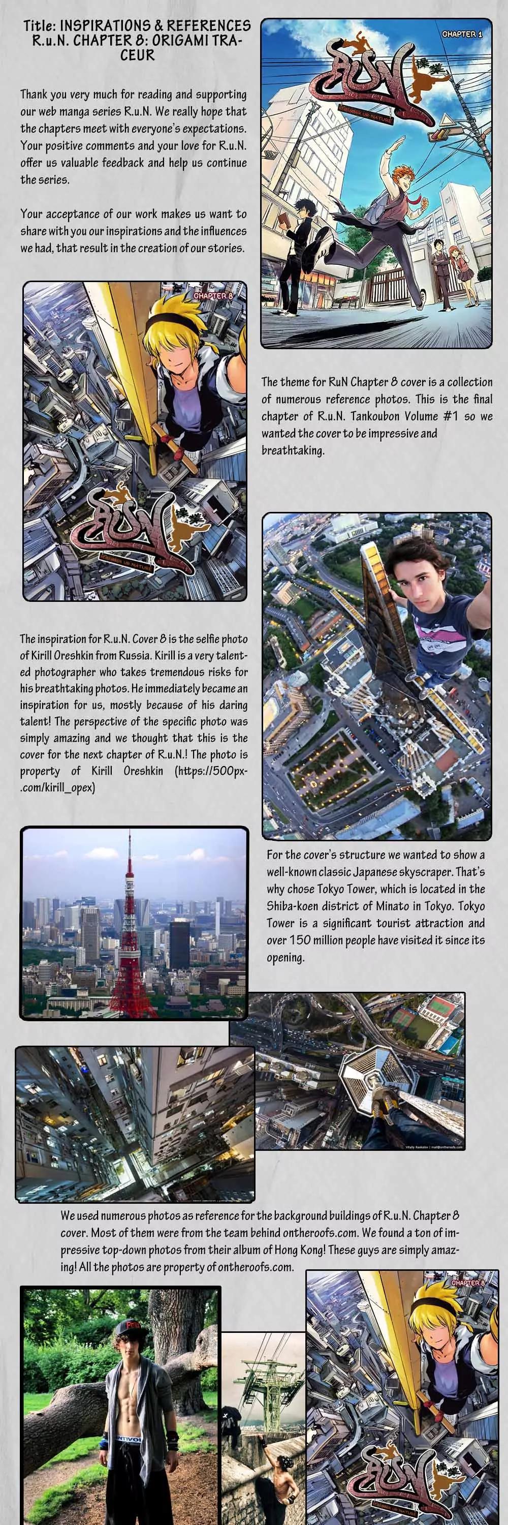 R.u.N. Chapter 8 page 27 - Chapter 8: Origami Traceur.