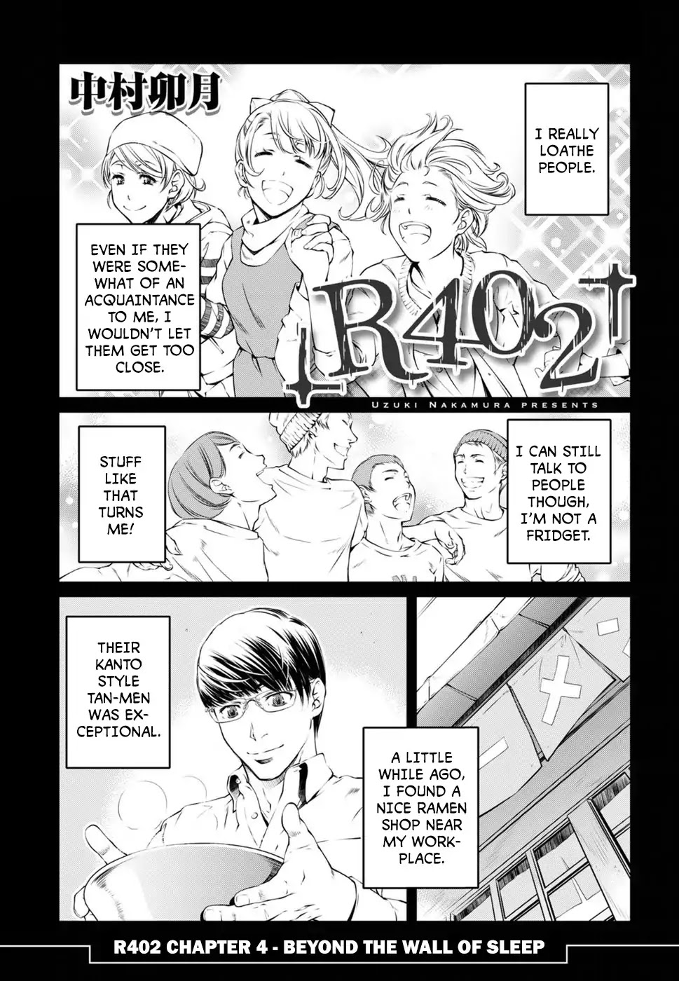 R402 Chapter 4 page 1 - Chapter 4: Beyond The Wall of Sleep