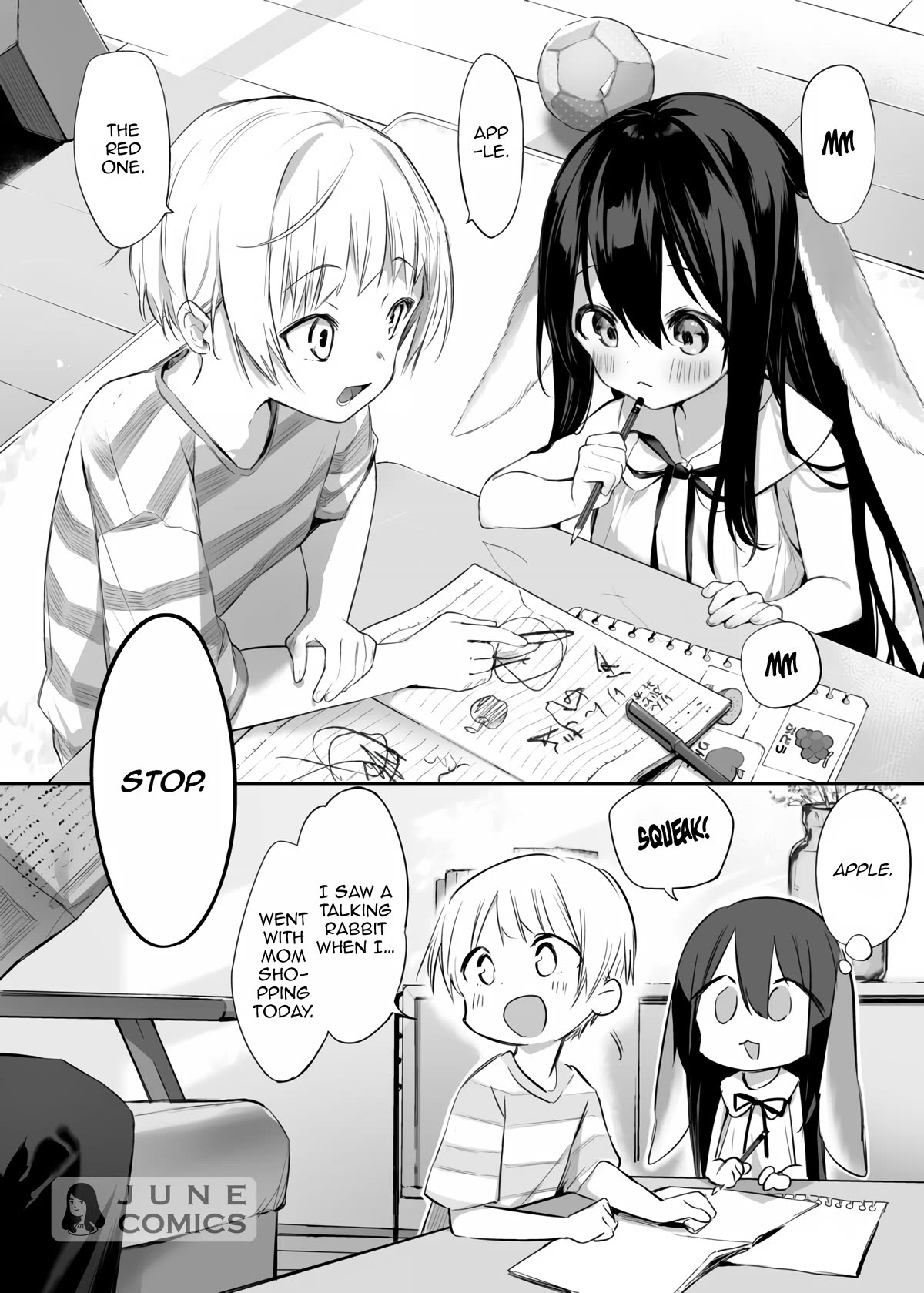 Rabbit and Owner Chapter 4 page 1 - Chapter 4