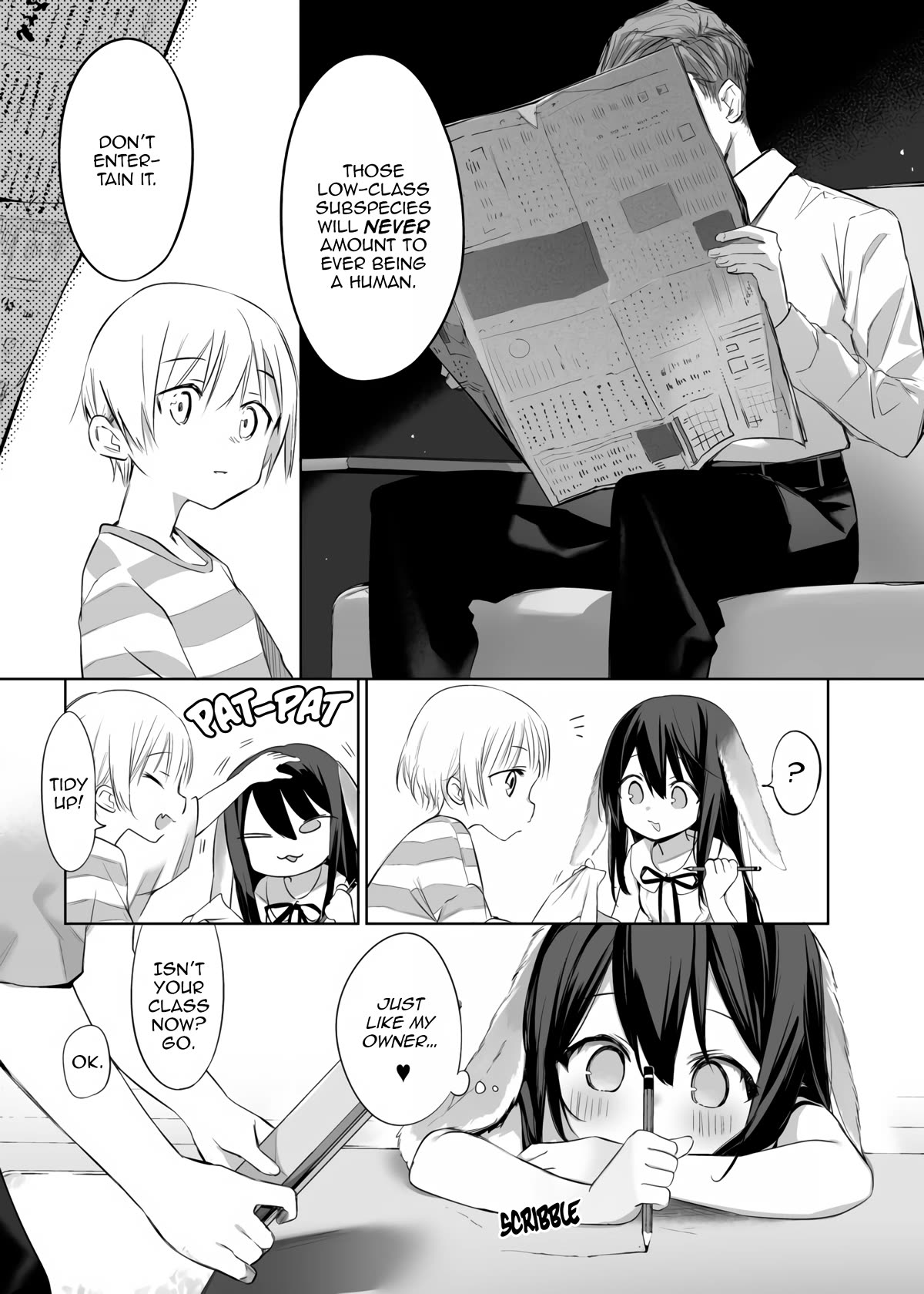 Rabbit and Owner Chapter 4 page 2 - Chapter 4