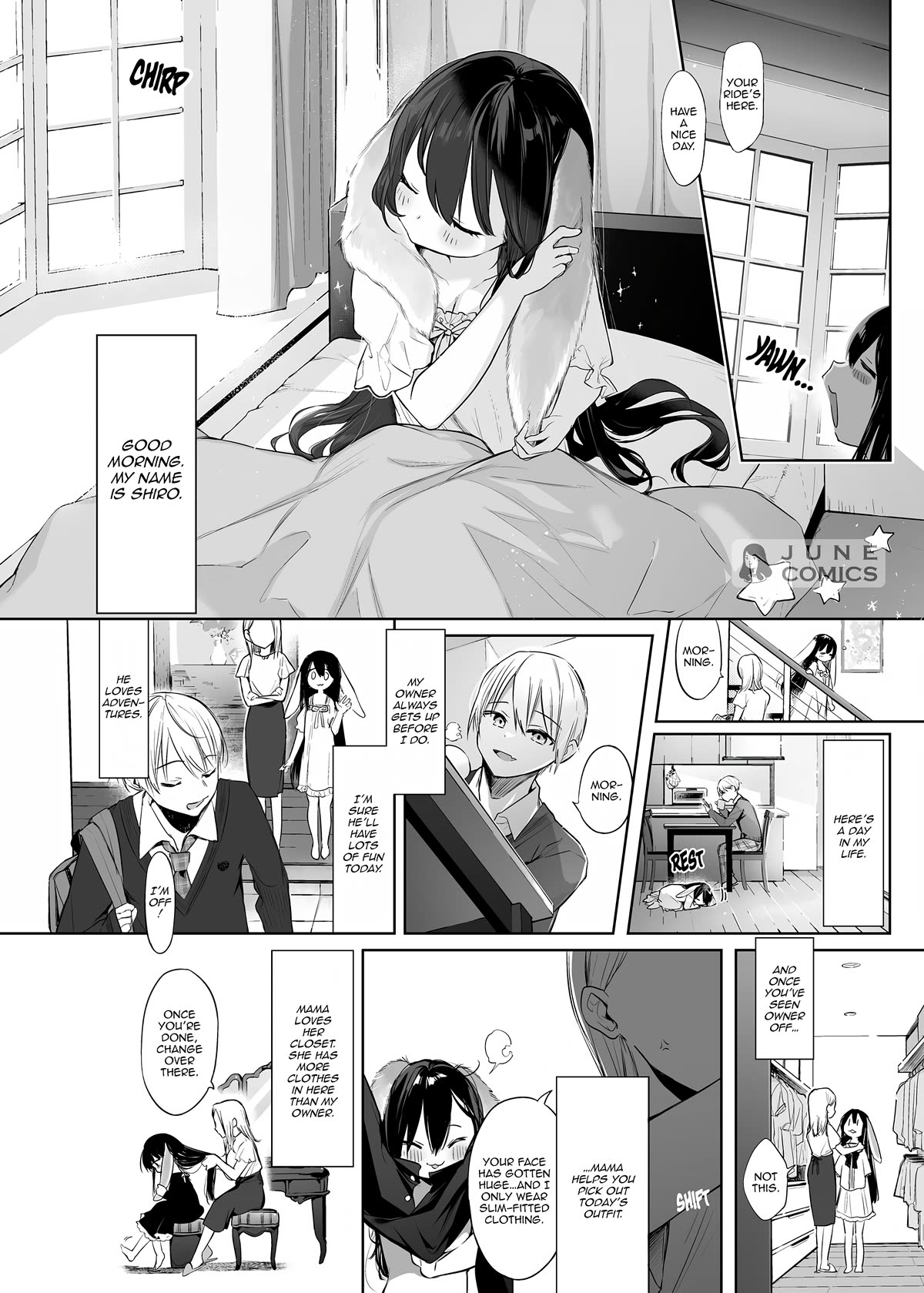 Rabbit and Owner Chapter 8 page 1 - Chapter 8