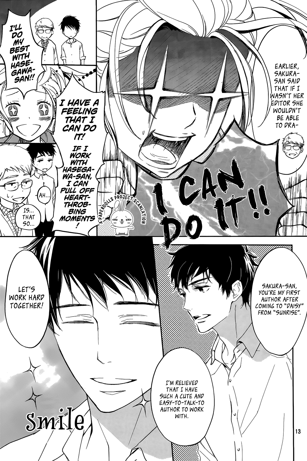Rabukome no Baka Chapter 1.2 page 13 - Chapter 1 v2 : The Editor's Story
