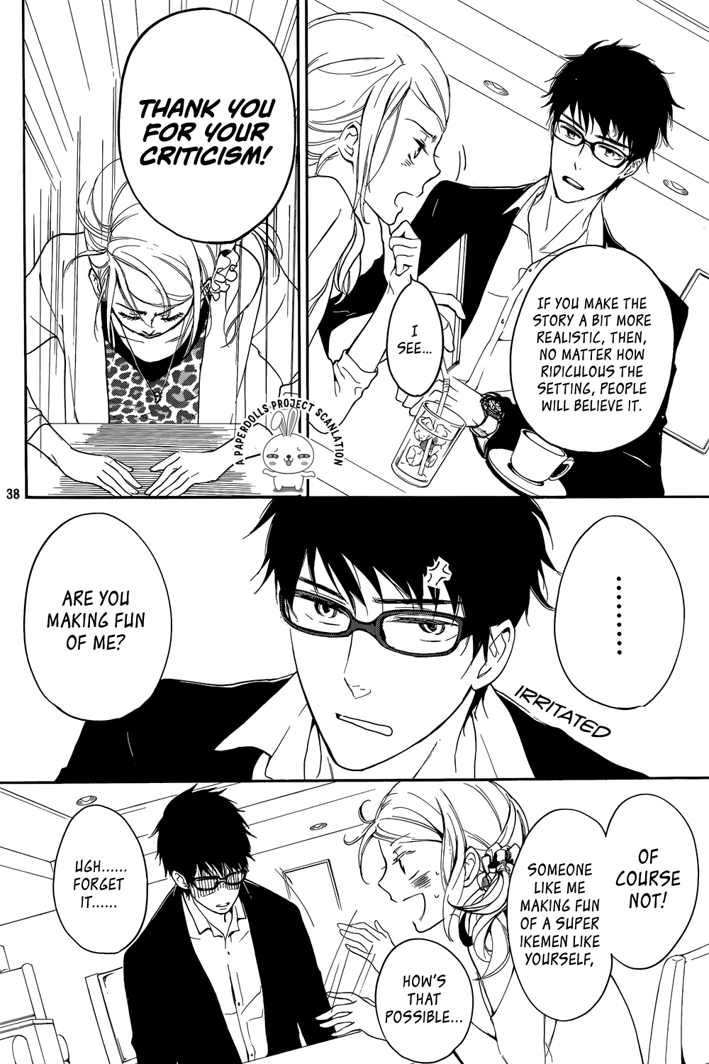 Rabukome no Baka Chapter 1.2 page 38 - Chapter 1 v2 : The Editor's Story