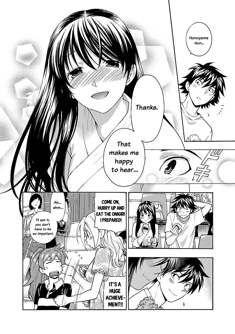 Rabuyu! Chapter 11 page 8 - Chapter 11: Eleventh Bath: The girls battle begins!