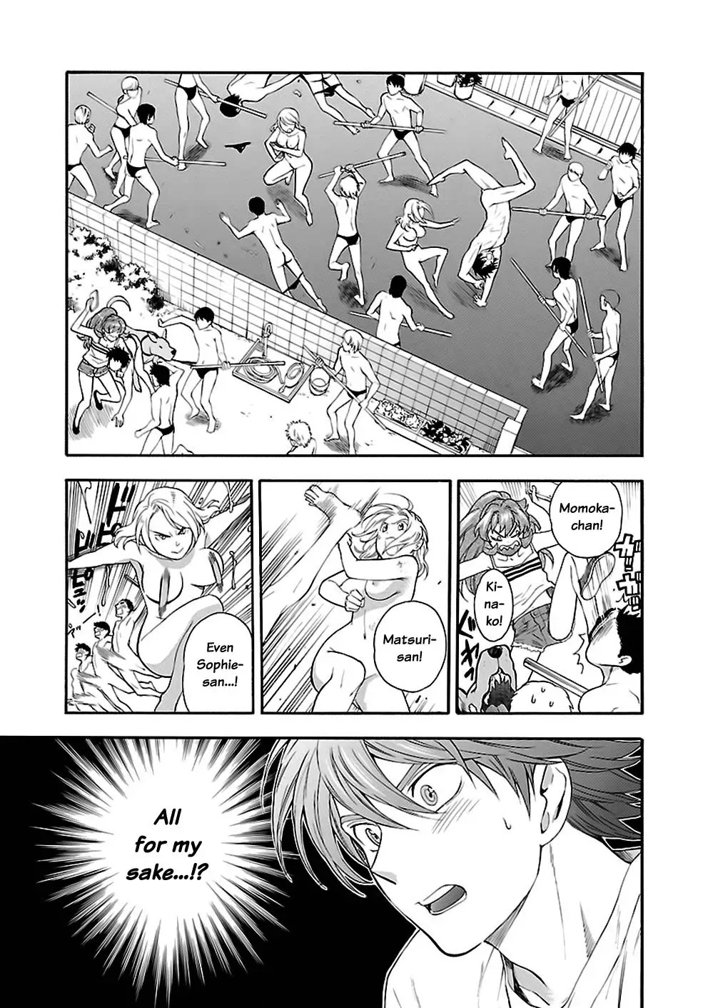 Rabuyu! Chapter 23 page 10 - Chapter 23: Twenty-third Bath: Battle of the White Load!!