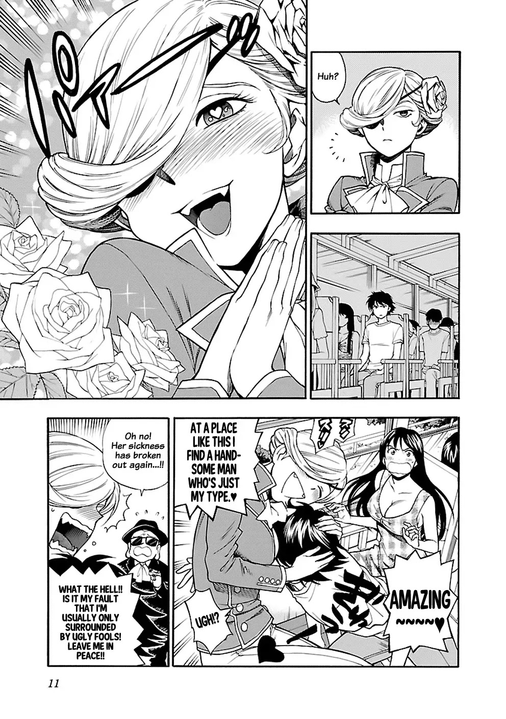 Rabuyu! Chapter 25 page 11 - Chapter 25: Twenty-Fifth Bath: Hodzukyo Bandits