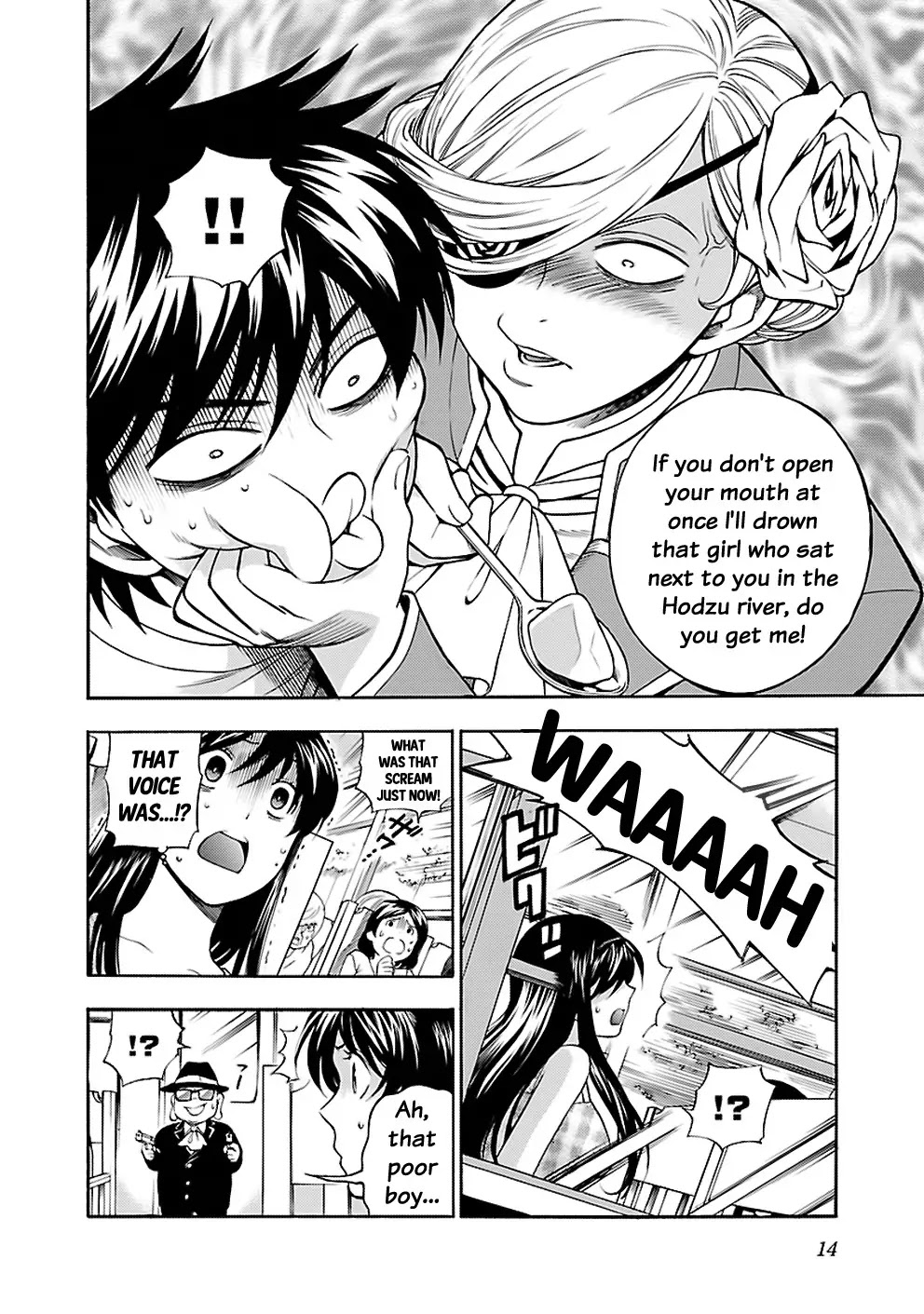 Rabuyu! Chapter 25 page 14 - Chapter 25: Twenty-Fifth Bath: Hodzukyo Bandits