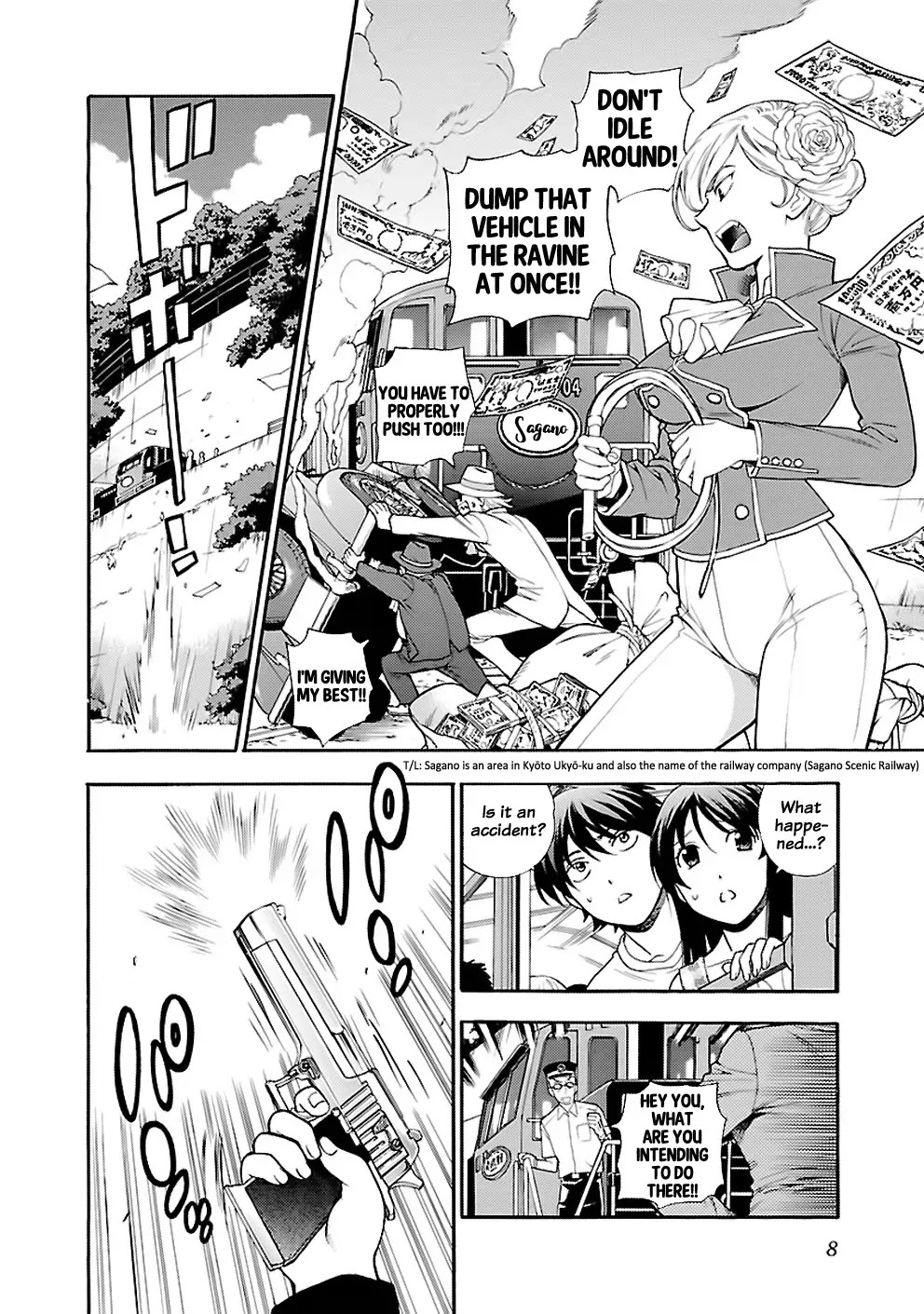 Rabuyu! Chapter 25 page 8 - Chapter 25: Twenty-Fifth Bath: Hodzukyo Bandits