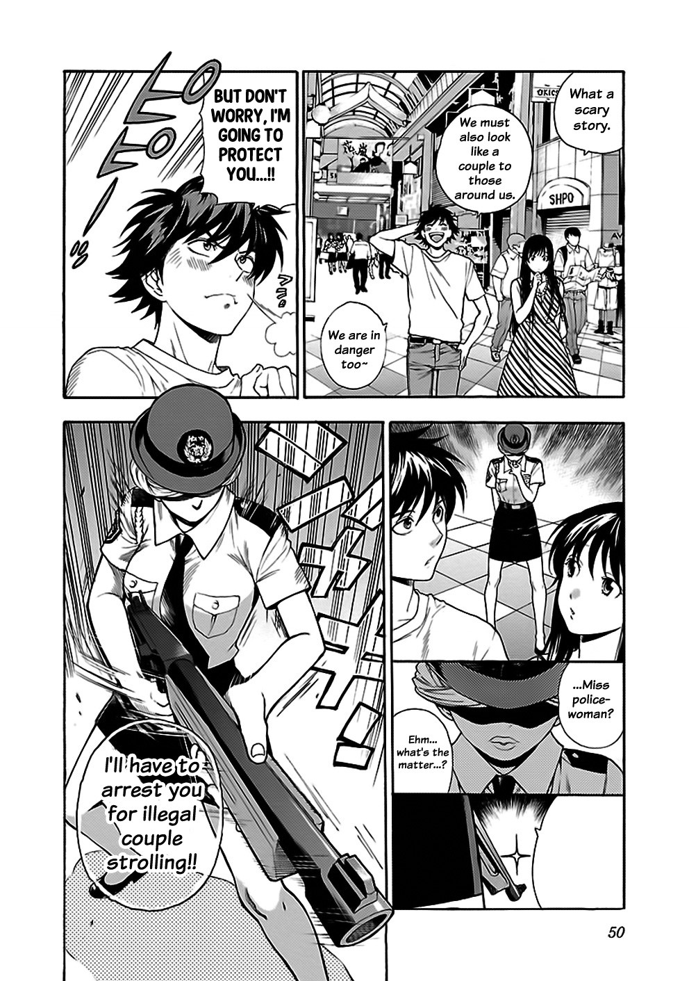 Rabuyu! Chapter 27 page 6 - Chapter 27: Twenty-Seventh Bath: Return Match in Kyōgoku