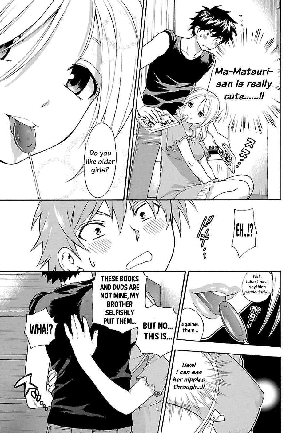 Rabuyu! Chapter 3 page 15 - Chapter 3: Third Bath: The sweet(s) lady