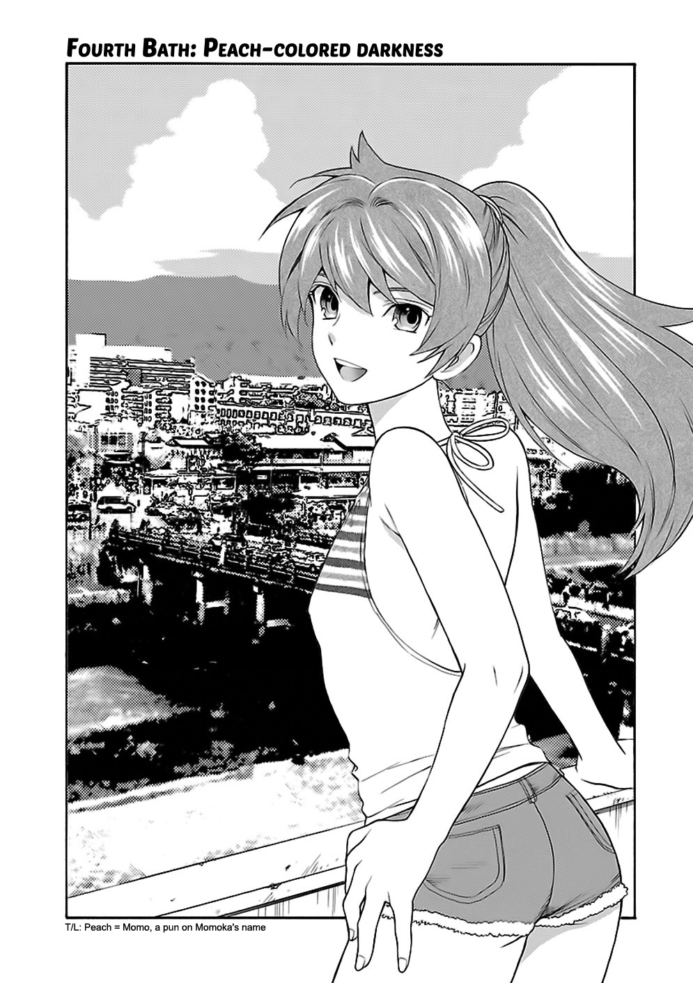Rabuyu! Chapter 4 page 5 - Chapter 4: Fourth Bath: Peach-colored darkness