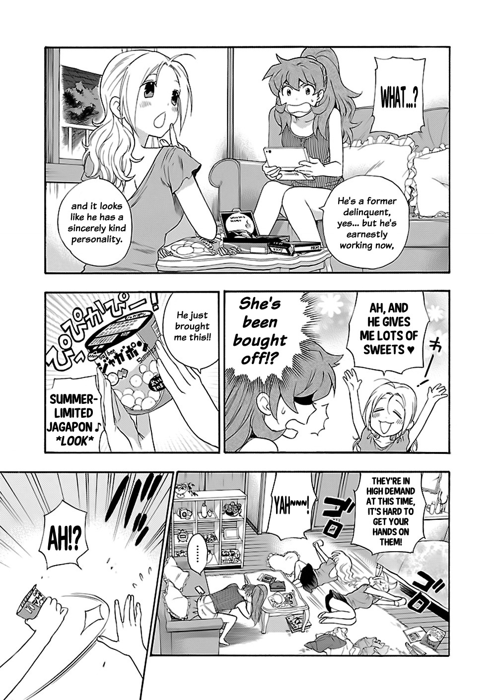 Rabuyu! Chapter 4 page 9 - Chapter 4: Fourth Bath: Peach-colored darkness
