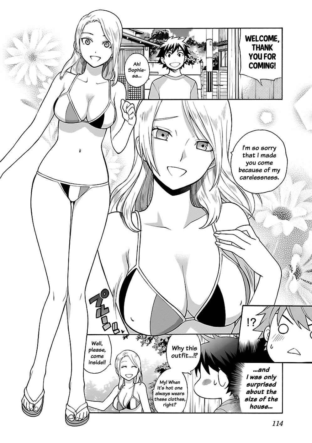 Rabuyu! Chapter 5 page 14 - Chapter 5: Fifth Bath: Bonjour! My name is Sophie!