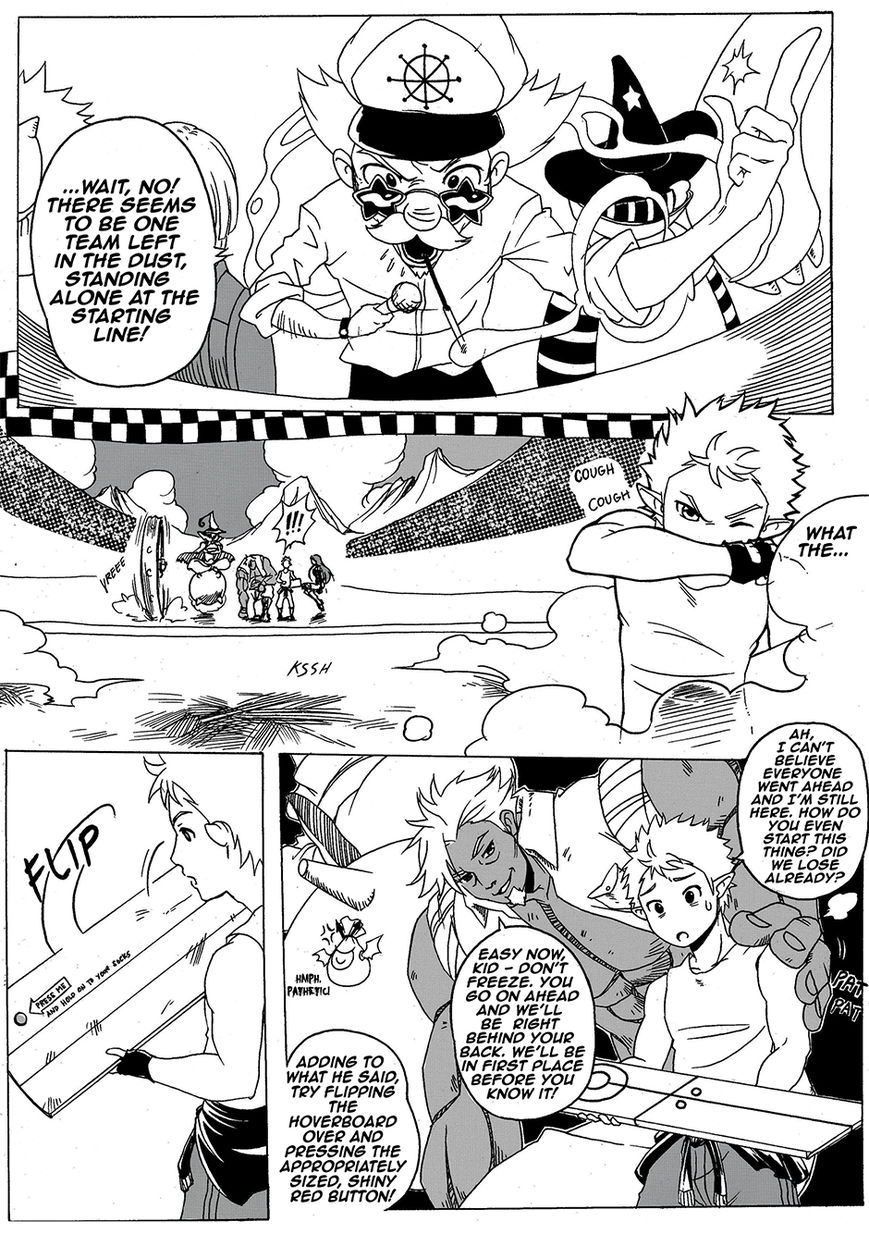 Race!On! Chapter 2 page 4 - Chapter 2 : The Race Is On!