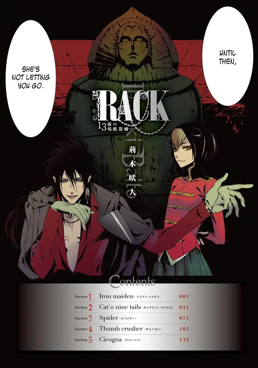 RACK-Instruments of Torture in the 13 Section- Chapter 1 page 4 - Chapter 1: Iron Maiden
