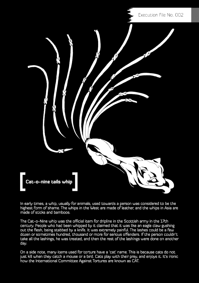 RACK-Instruments of Torture in the 13 Section- Chapter 2 page 31 - Chapter 2: Cat'o Nine Tails