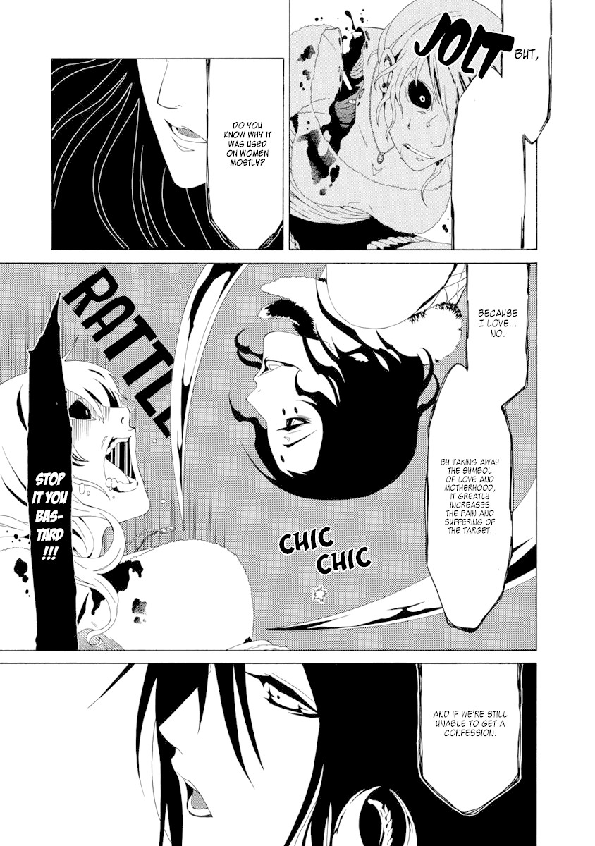 RACK-Instruments of Torture in the 13 Section- Chapter 3 page 29 - Chapter 3: Spider