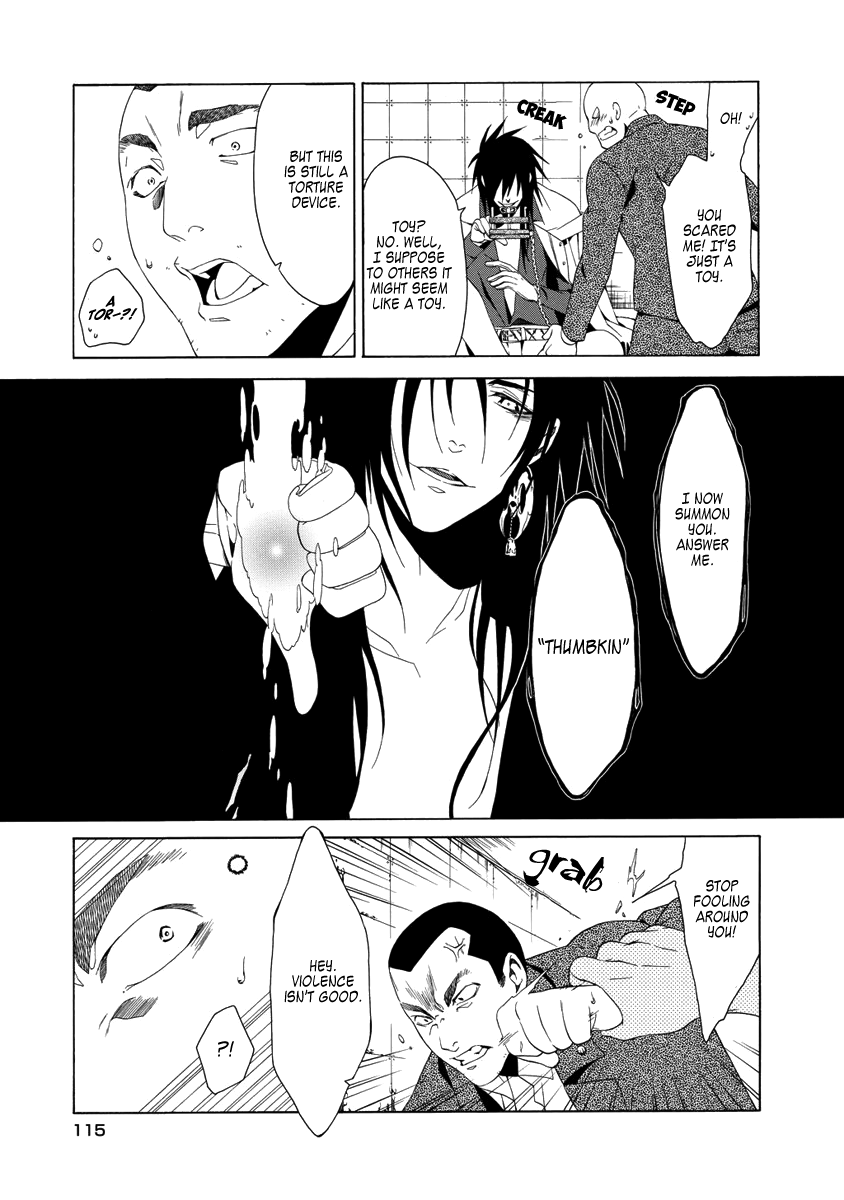 RACK-Instruments of Torture in the 13 Section- Chapter 4 page 15 - Chapter 4: Thumb Crusher