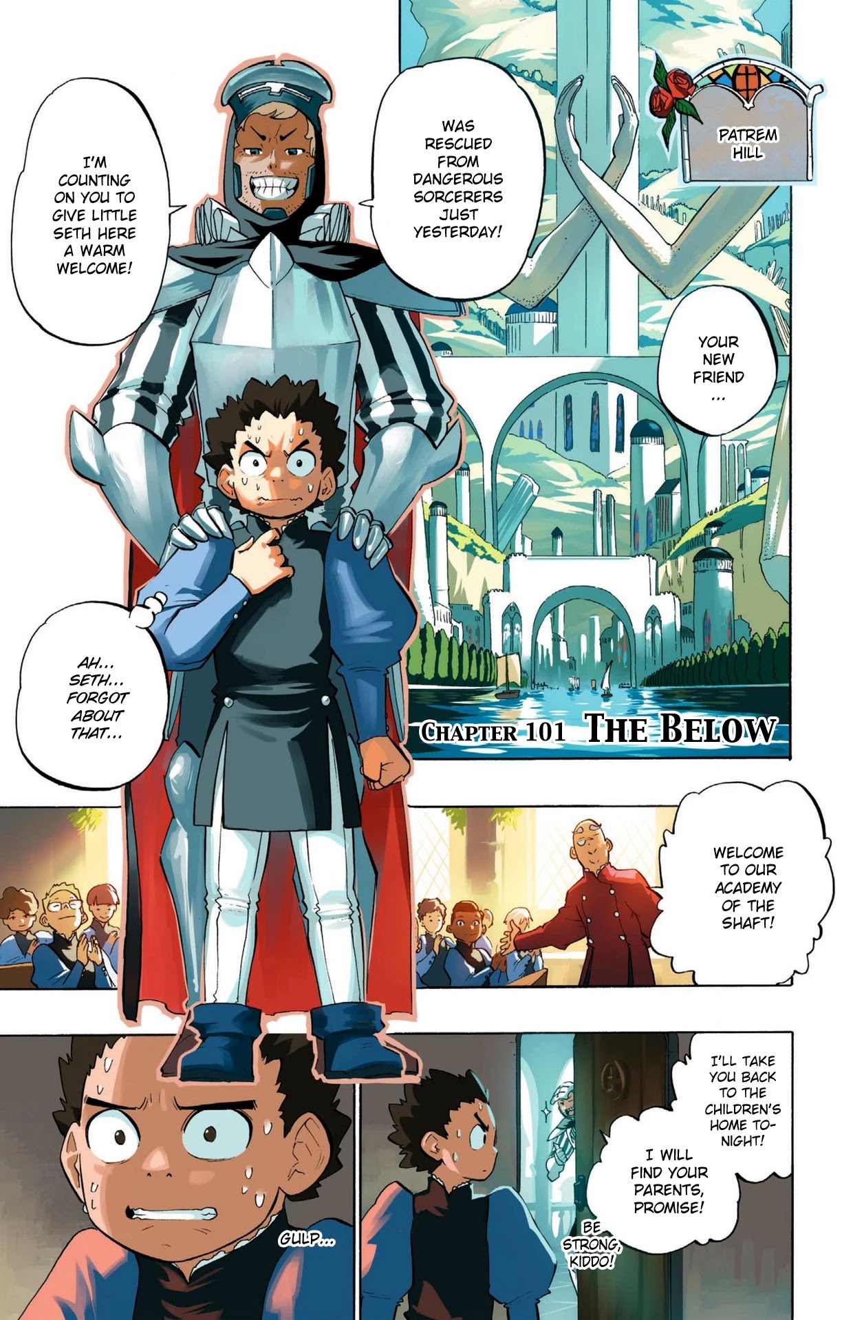 Radiant Chapter 101 page 3 - Chapter 101: The Below