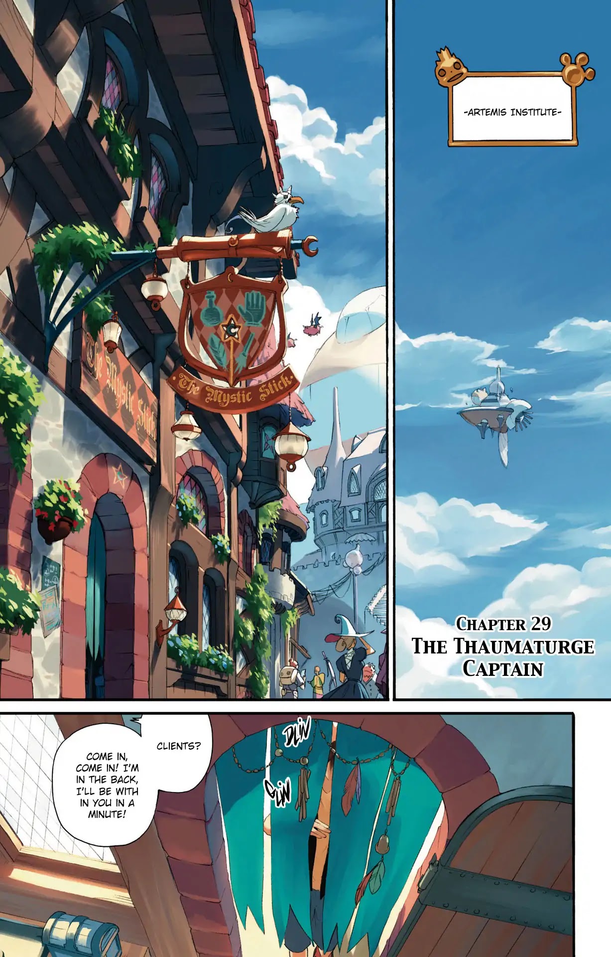 Radiant Chapter 29 page 4 - Chapter 29: The Thaumaturge Captain