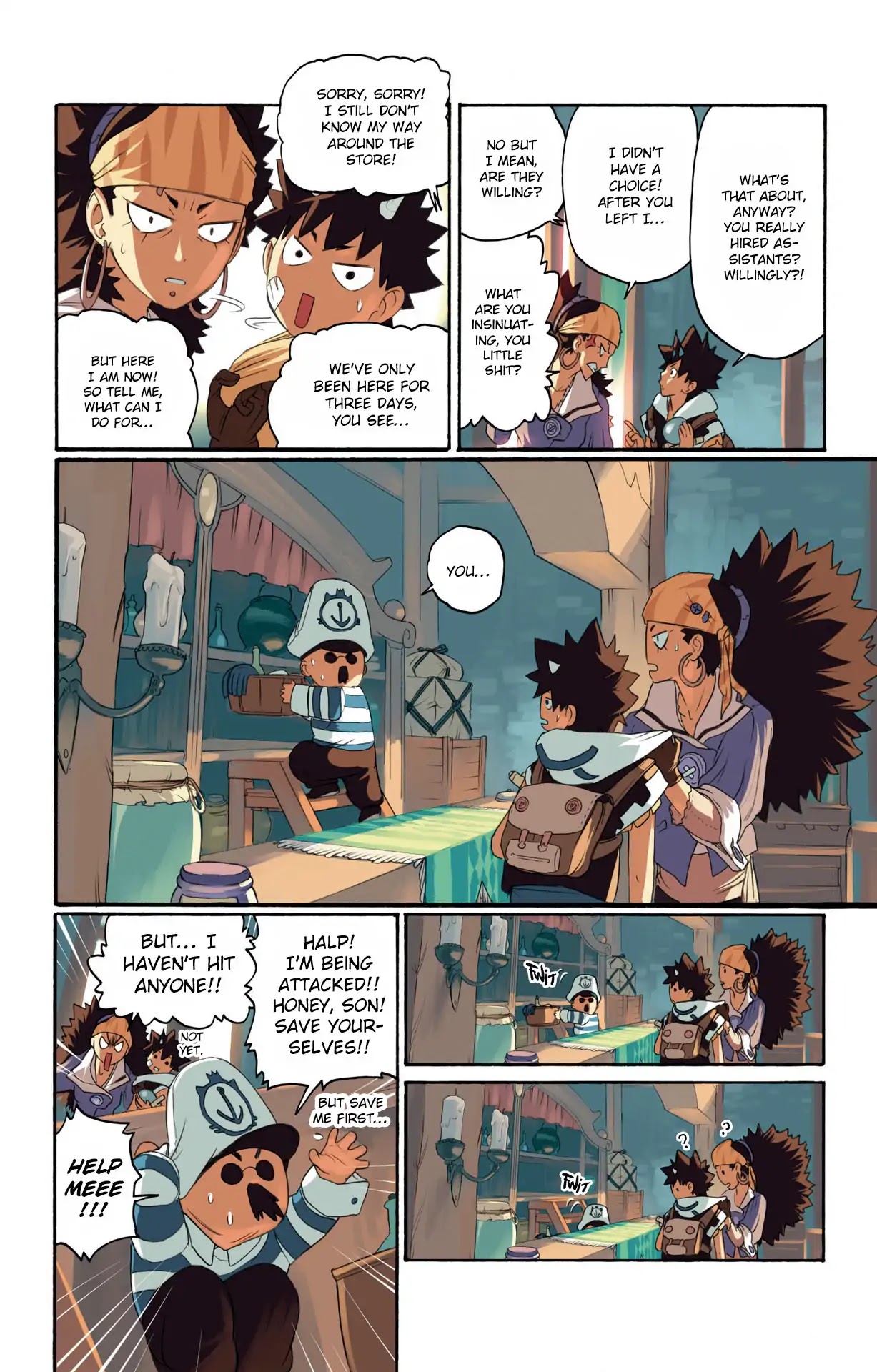 Radiant Chapter 29 page 7 - Chapter 29: The Thaumaturge Captain