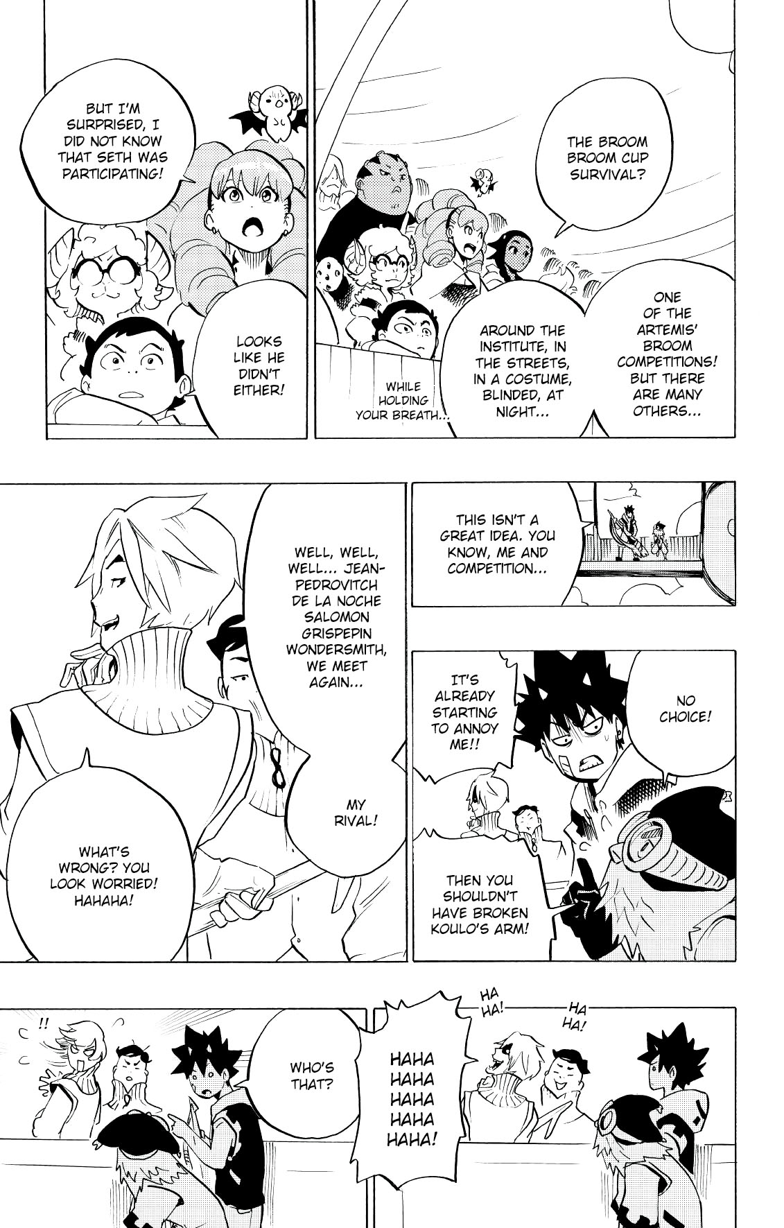 Radiant Chapter 76 page 13 - Chapter 76: Broom Broom Cup Survival!
