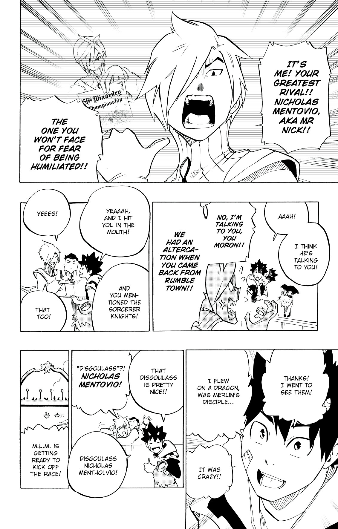 Radiant Chapter 76 page 14 - Chapter 76: Broom Broom Cup Survival!