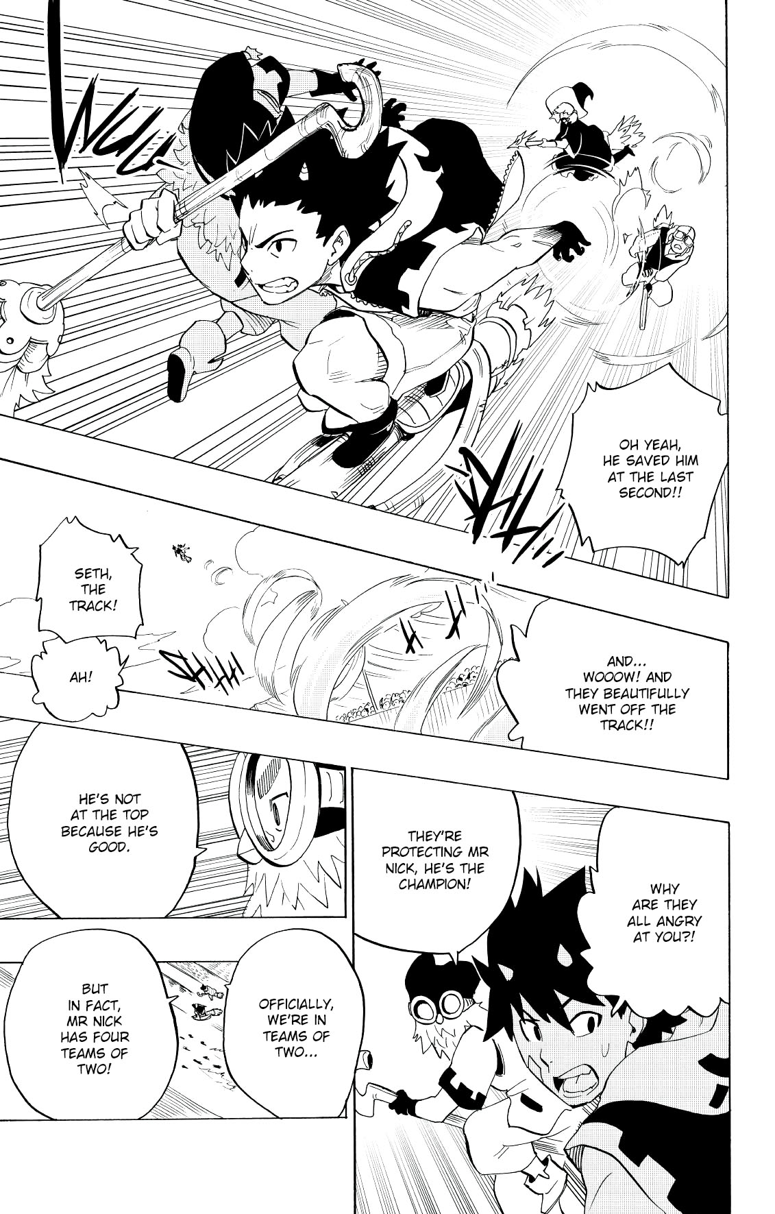 Radiant Chapter 76 page 17 - Chapter 76: Broom Broom Cup Survival!