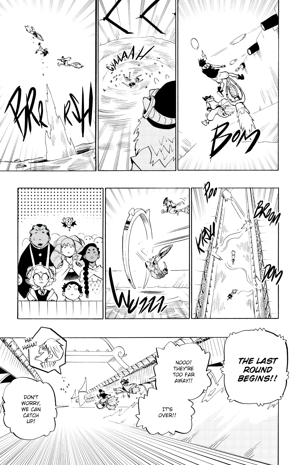 Radiant Chapter 77 page 19 - Chapter 77: Broom Broom Cup Survival #2