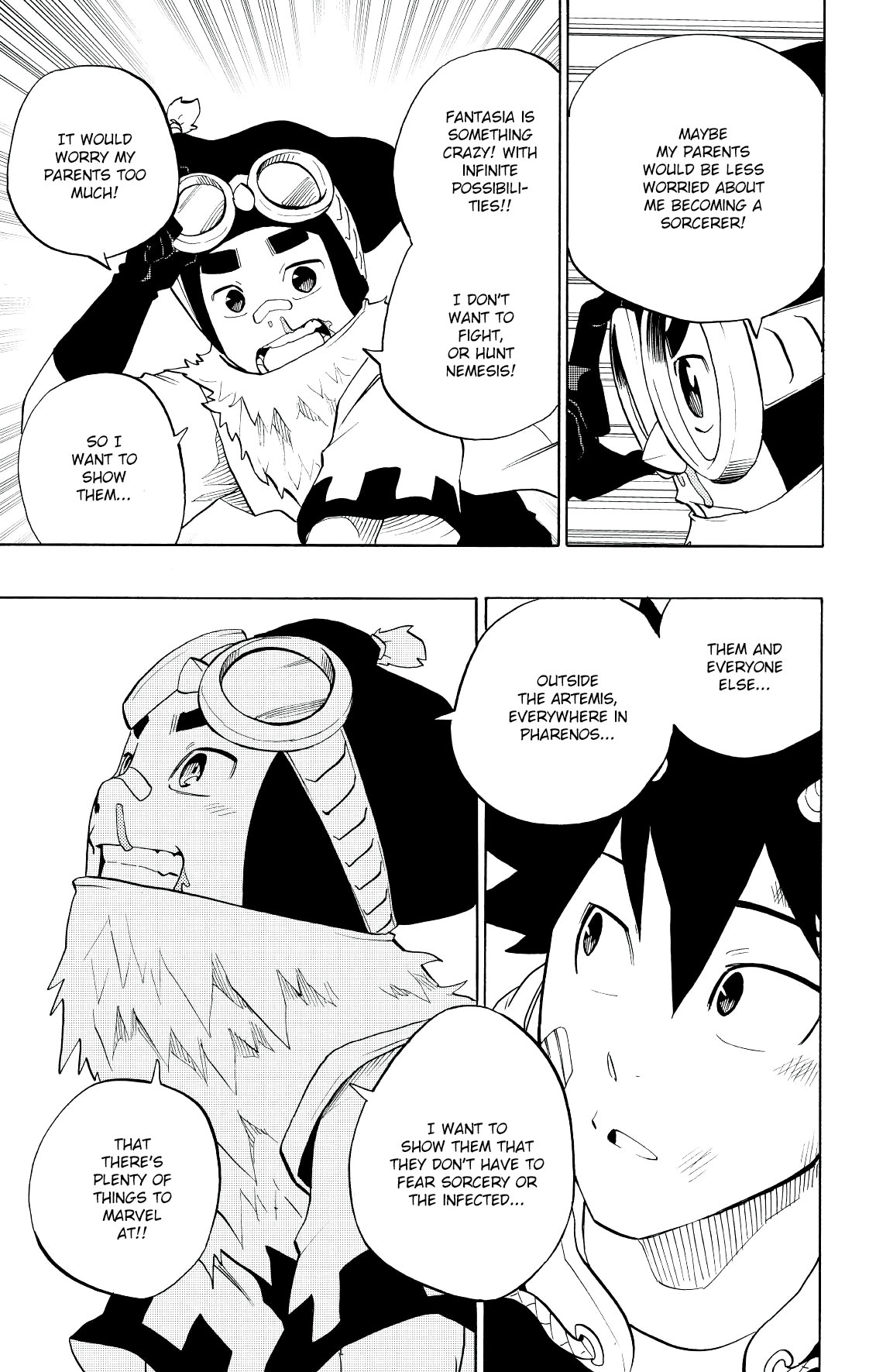 Radiant Chapter 77 page 21 - Chapter 77: Broom Broom Cup Survival #2