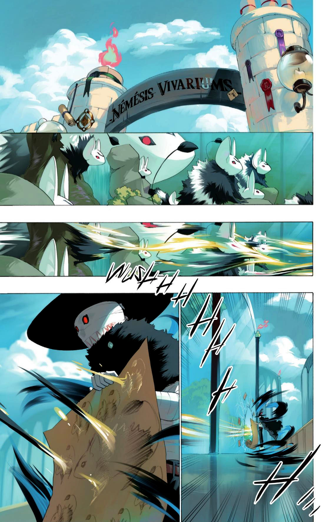 Radiant Chapter 77 page 4 - Chapter 77: Broom Broom Cup Survival #2